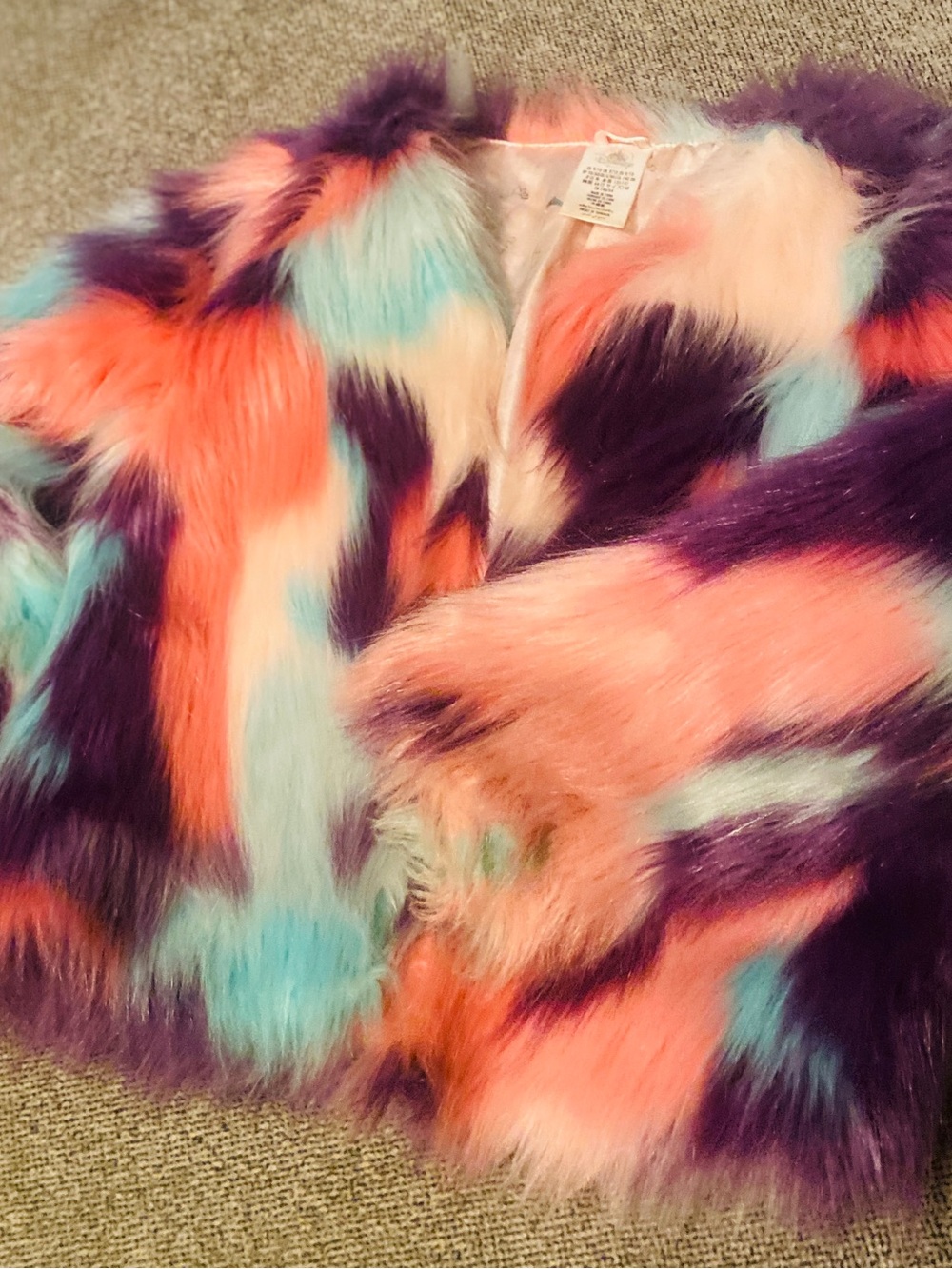 Disney Monster Inc Faux  Fur Coat